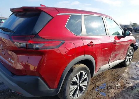 2023 Nissan Rogue Sv Intelligent Awd из США, поврежденный, VIN 5N1BT3BB3PC854081